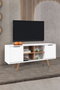 Hanah Home Sina 3318 Soporte para TV Blanco y Nogal
